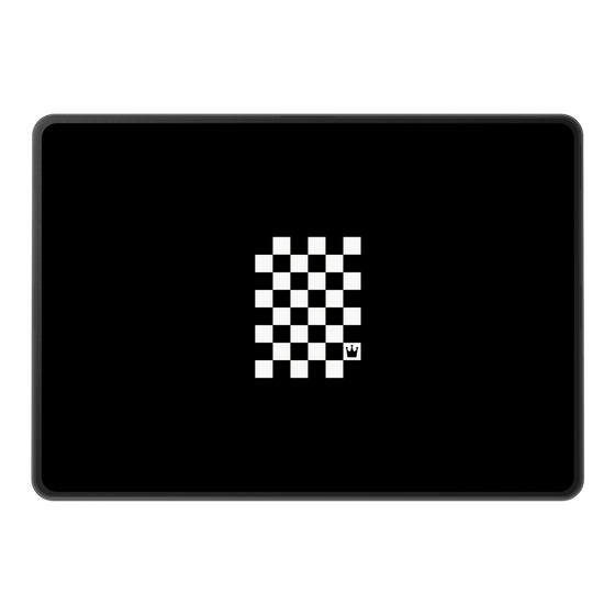 LAVIE SOL着せ替えケース［ Racing checkered flag - レーシングチェッカーフラッグ ］