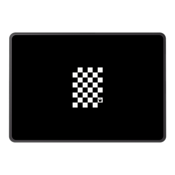 LAVIE SOL着せ替えケース［ Racing checkered flag - レーシングチェッカーフラッグ ］
