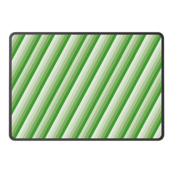 LAVIE SOL着せ替えケース［ Middle Stripe - Green ］