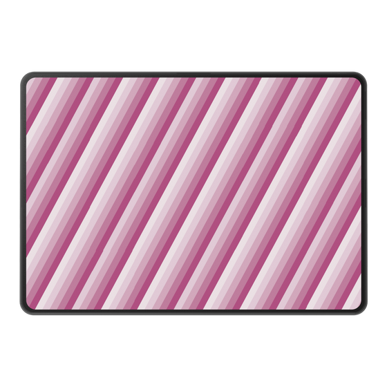 LAVIE SOL着せ替えケース［ Middle Stripe - Pink ］