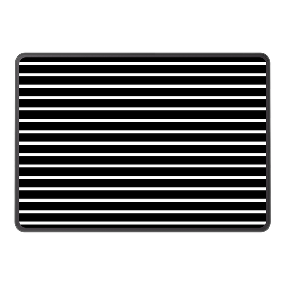 LAVIE SOL着せ替えケース［ Middle Border - Black ］
