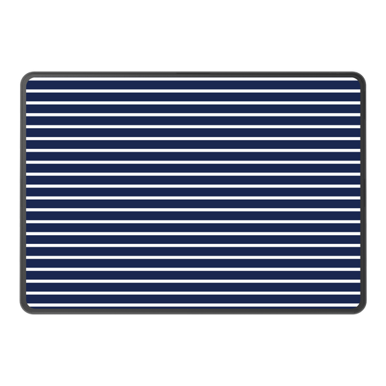 LAVIE SOL着せ替えケース［ Middle Border - Blue ］