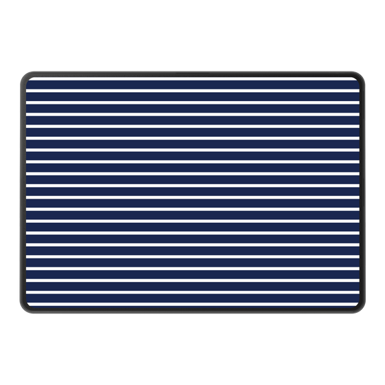 LAVIE SOL着せ替えケース［ Middle Border - Blue ］