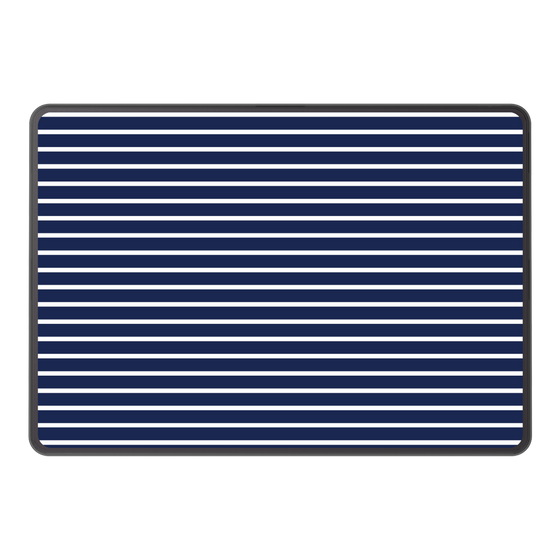 LAVIE SOL着せ替えケース［ Middle Border - Blue ］