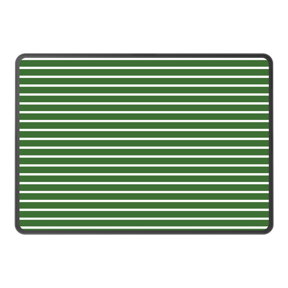 LAVIE SOL着せ替えケース［ Middle Border - Green ］