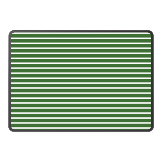 LAVIE SOL着せ替えケース［ Middle Border - Green ］