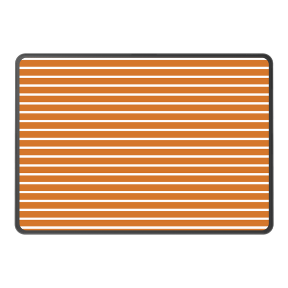 LAVIE SOL着せ替えケース［ Middle Border - Orange ］