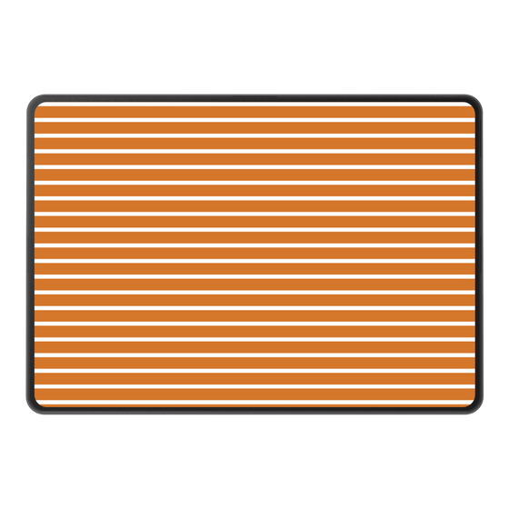 LAVIE SOL着せ替えケース［ Middle Border - Orange ］