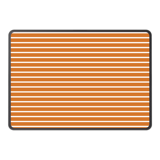 LAVIE SOL着せ替えケース［ Middle Border - Orange ］