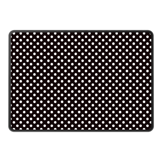 LAVIE SOL着せ替えケース［ Small Dot - Black ］