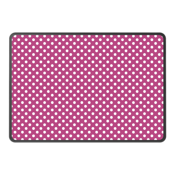 LAVIE SOL着せ替えケース［ Small Dot - Pink ］