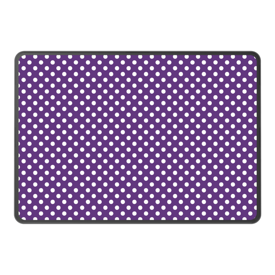 LAVIE SOL着せ替えケース［ Small Dot - Purple ］