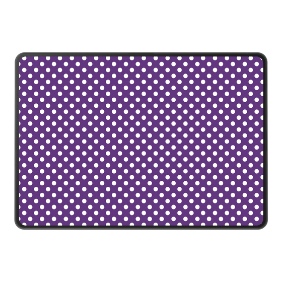 LAVIE SOL着せ替えケース［ Small Dot - Purple ］
