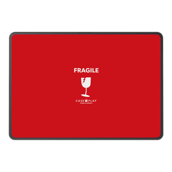 LAVIE SOL着せ替えケース［ FRAGILE - Red ］