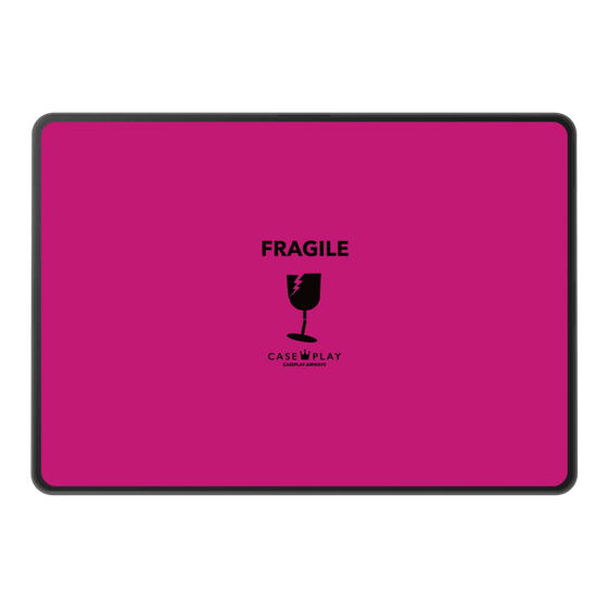 LAVIE SOL着せ替えケース［ FRAGILE - Pink ］