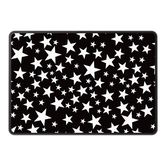 LAVIE SOL着せ替えケース［ Stars - Black ］