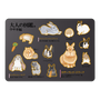 LAVIE SOL着せ替えケース［ 大人の図鑑 - ウサギ編 ］