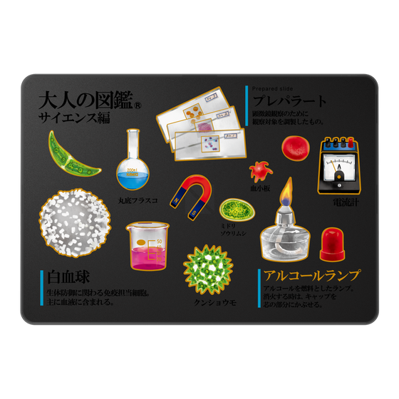LAVIE SOL着せ替えケース［ 大人の図鑑 - サイエンス編 ］