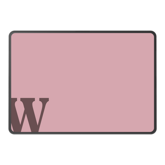 LAVIE SOL着せ替えケース［ オリジナル - initial color - W dusty pink ］