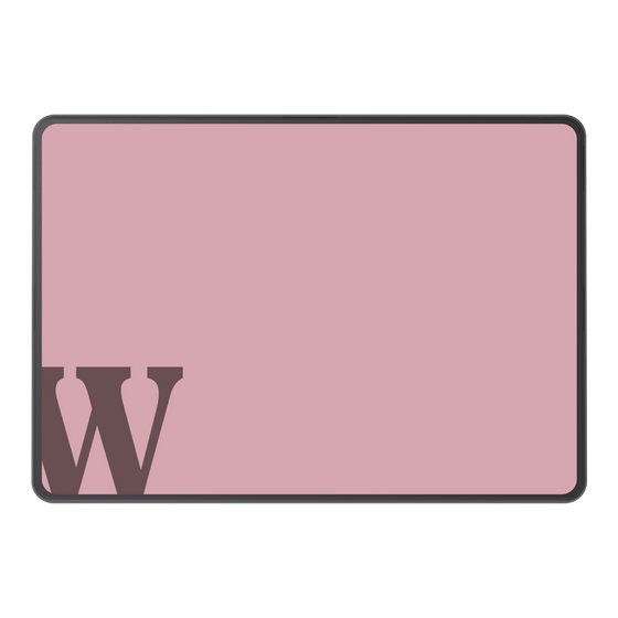 LAVIE SOL着せ替えケース［ オリジナル - initial color - W dusty pink ］