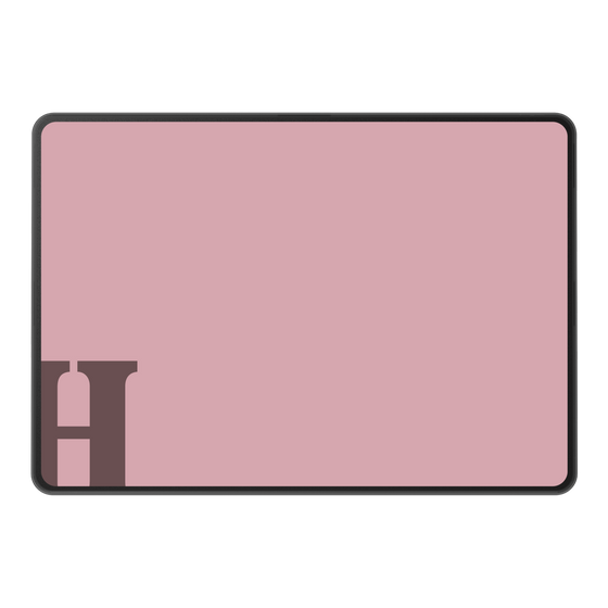 LAVIE SOL着せ替えケース［ オリジナル - initial color - H dusty pink ］