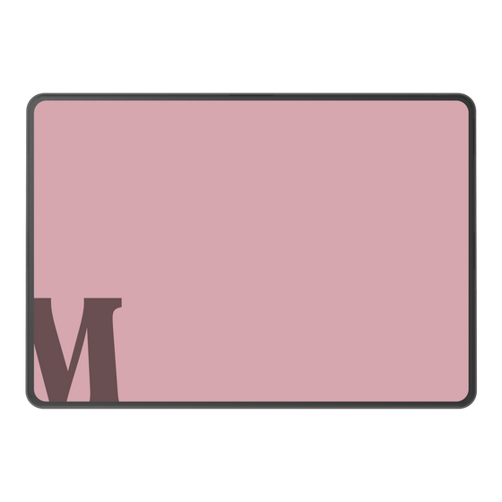 LAVIE SOL着せ替えケース［ オリジナル - initial color - M dusty pink ］