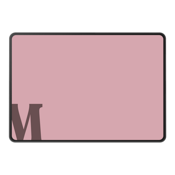 LAVIE SOL着せ替えケース［ オリジナル - initial color - M dusty pink ］