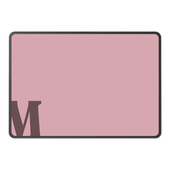 LAVIE SOL着せ替えケース［ オリジナル - initial color - M dusty pink ］