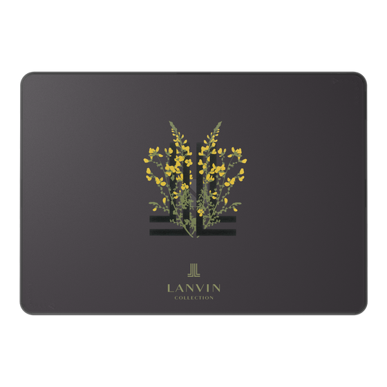 LAVIE SOL着せ替えケース［ LANVIN COLLECTION - フラワー ］