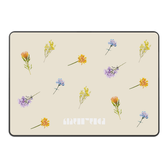LAVIE SOL着せ替えケース［ MURUA - フラワー - Beige ］