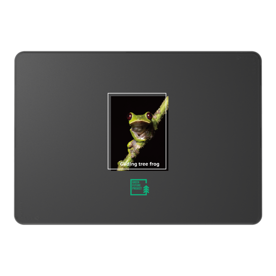 LAVIE SOL着せ替えケース［ Green Future Project - Gliding tree frog ］