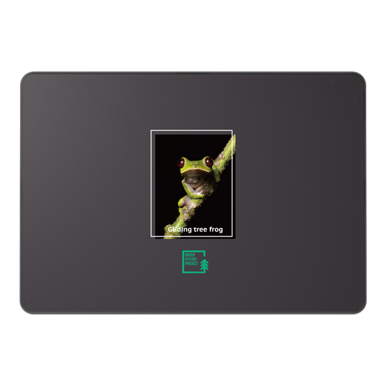 LAVIE SOL着せ替えケース［ Green Future Project - Gliding tree frog ］