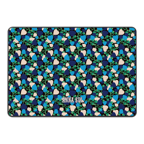LAVIE SOL着せ替えケース［ ANNA SUI - HEARTS VINE - BLUE ］