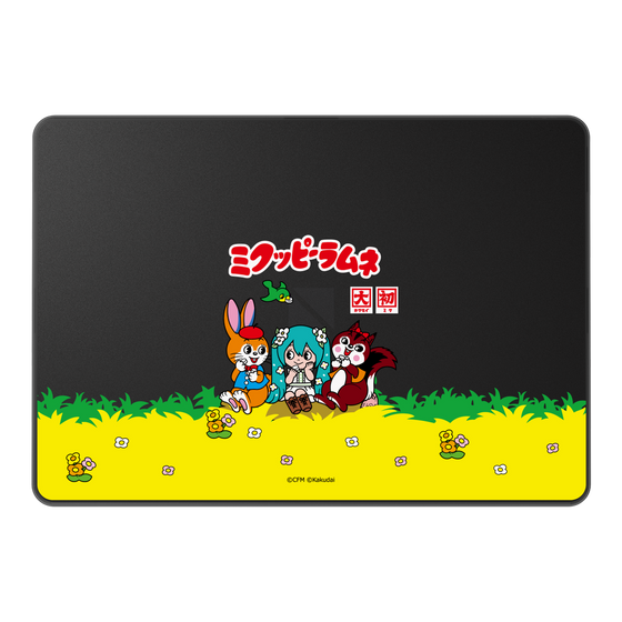 LAVIE SOL着せ替えケース［ 初音ミク×クッピーラムネ - パッケージ ］