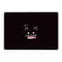 LAVIE SOL着せ替えケース［ 食いしん坊なねこ - Black ］