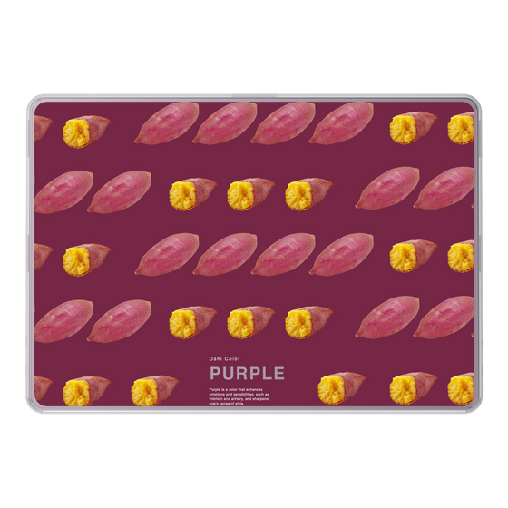 LAVIE SOL着せ替えケース［ PURPLE-Sweet potato ］