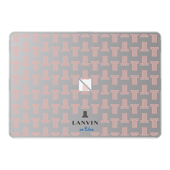 LAVIE SOL着せ替えケース［ LANVIN en Bleu - Monogram - Pink ］