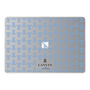 LAVIE SOL着せ替えケース［ LANVIN en Bleu - Monogram - Blue ］