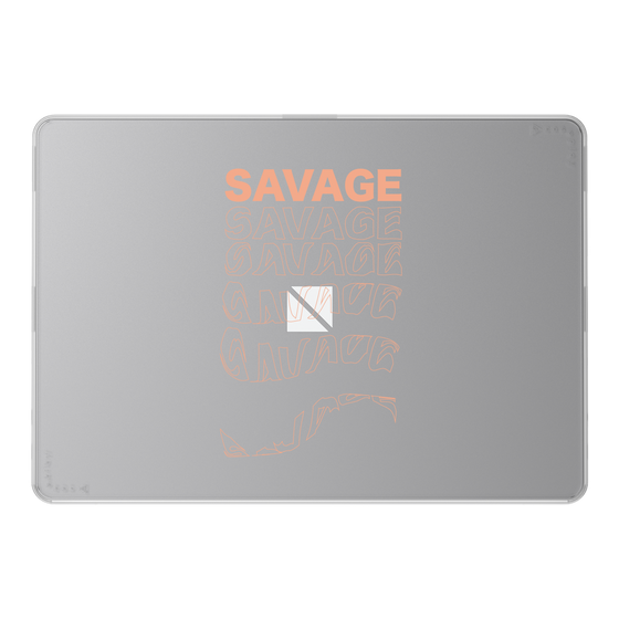 LAVIE SOL着せ替えケース［ SAVAGE Orange ］