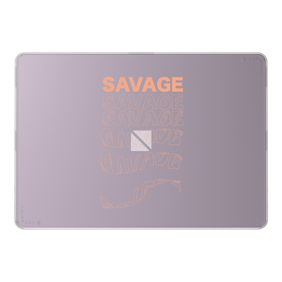 LAVIE SOL着せ替えケース［ SAVAGE Orange ］