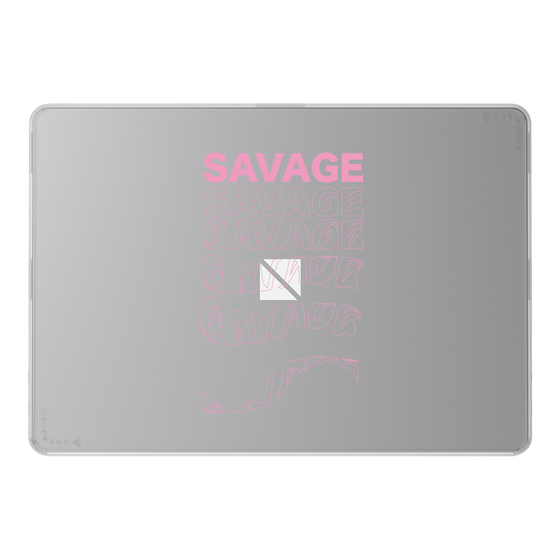 LAVIE SOL着せ替えケース［ SAVAGE Pink ］