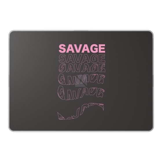 LAVIE SOL着せ替えケース［ SAVAGE Pink ］