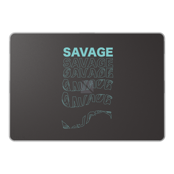 LAVIE SOL着せ替えケース［ SAVAGE Blue ］