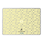 LAVIE SOL着せ替えケース［ LANVIN en Bleu - Logo Pattern - Yellow ］