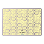 LAVIE SOL着せ替えケース［ LANVIN en Bleu - Logo Pattern - Yellow ］