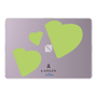 LAVIE SOL着せ替えケース［ LANVIN en Bleu Hearts Green - ランバン ハート グリーン ］