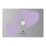 LAVIE SOL着せ替えケース［ LANVIN en Bleu Hearts Purple - ランバン ハート パープル ］