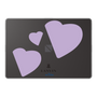 LAVIE SOL着せ替えケース［ LANVIN en Bleu Hearts Purple - ランバン ハート パープル ］