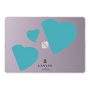 LAVIE SOL着せ替えケース［ LANVIN en Bleu Hearts Blue - ランバン ハート ブルー ］