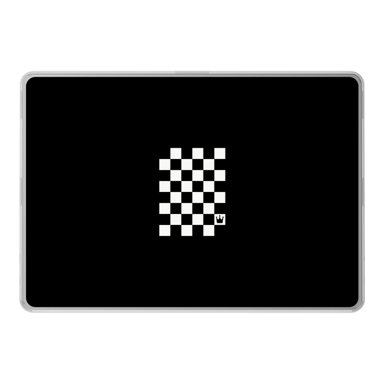 LAVIE SOL着せ替えケース［ Racing checkered flag - レーシングチェッカーフラッグ ］